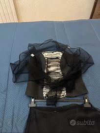 Completo top gonnelone e giachetta