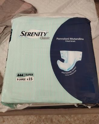 60 Serenity Classic Pannolone Mutandina XL Super 
