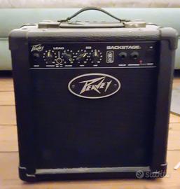 Amplificatori chitarre elettriche Peavey e Laney