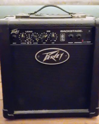 Amplificatori chitarre elettriche Peavey e Laney