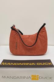 mandarina duck Borsa a spalla piccola in velluto


