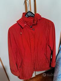 cappotto rosso made in italy 