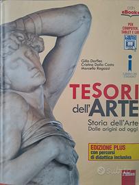 testo scuola media Tesori dell'Arte