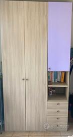 Armadio e letto