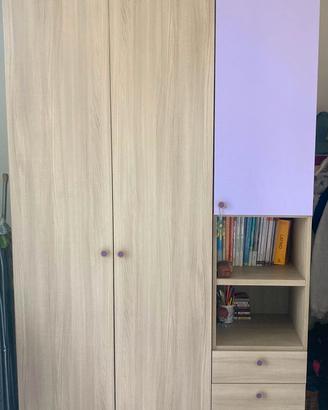 Armadio e letto