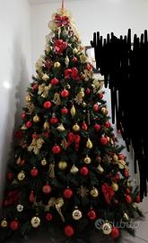 albero di natale altezza 210 cm