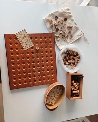  tombola e scacchiera inizio 900
