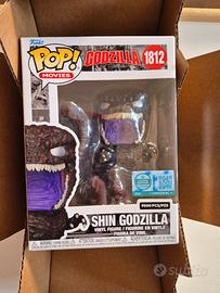 funko pop shin godzilla 1812 limited pieces