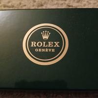 scatola Rolex verde