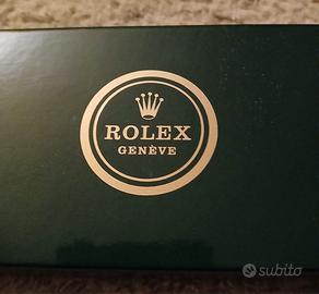 scatola Rolex verde