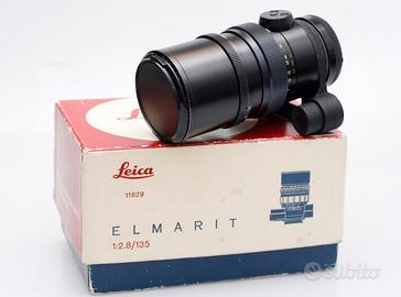 Obiettivo leica elmarit leitz canada 135 mm f/2.8