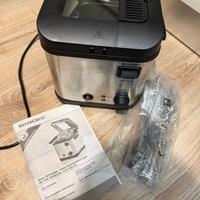 Friggitrice SilverCrest con set per fonduta