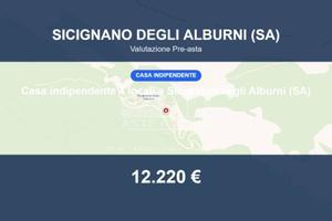 Immobile in asta di 101 m² a Sicignano degli Albur