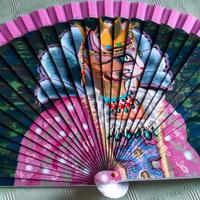 Ventaglio dipinto a mano
