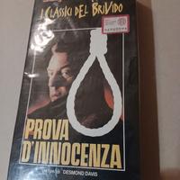 Vhs nuova, sigillata. Film ' prova d'innocenza'
