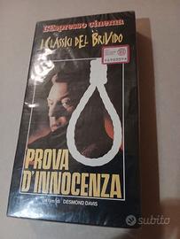 Vhs nuova, sigillata. Film ' prova d'innocenza'