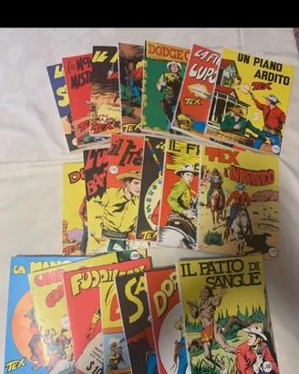 Tex originali dal primo numero…