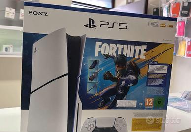 ps5 slim disco 1tb + gioco fortnite