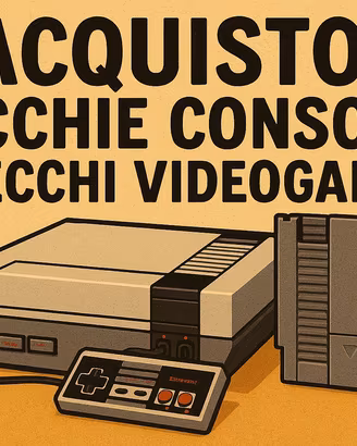 Vecchie Console e Vecchi Giochi