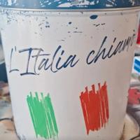 contenitore latta Alpini Italia collezione 2023