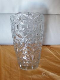 Vaso in cristallo grezzo