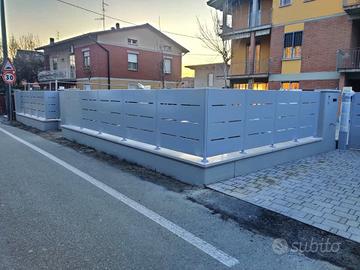 Cancello Monoblocco su Misura - Moderno