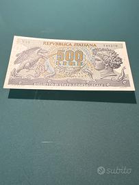 BANCONOTA 500 lire ARETUSA