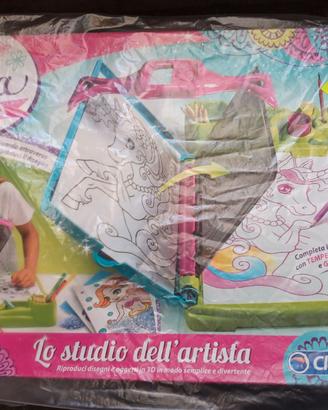 gioco crea idea lo studio dell'artista