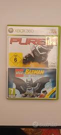 2 giochi pure e lego batman xbox360