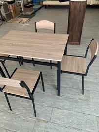 6 Tavoli e 24 sedie da ristorazione