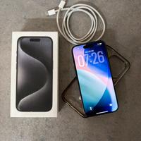 Apple iPhone 15 Pro da 256 GB nero - come nuovo