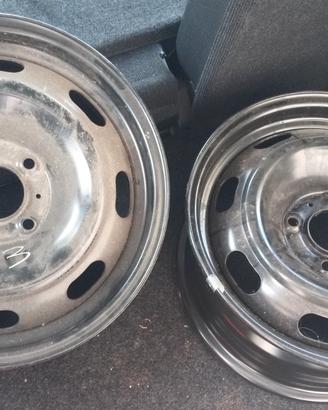 Cerchi in ferro da 15 per g punto c3 peugeot