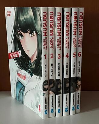 Il duro lavoro di musubu vol 1-6