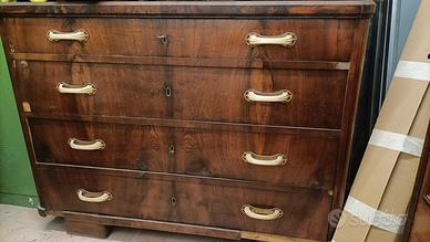 Cassettiera in legno massello