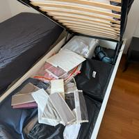 Letto singolo contenitore marca oggioni