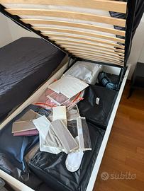 Letto singolo contenitore marca oggioni