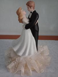 Topper Cake da Matrimonio del 1996 alto 18 cm