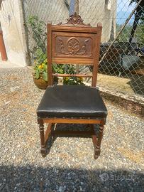 Sedie i legno massello