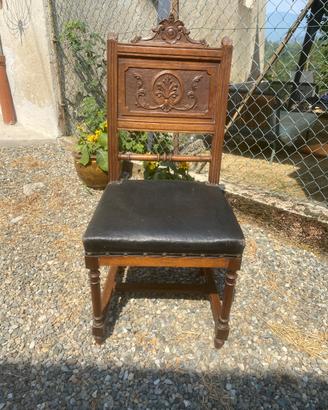 Sedie i legno massello
