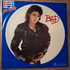 Michael Jackson Bad Vinile Lp, Promo, Picture Disc