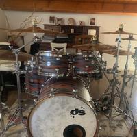 Batteria acustica DS Drum sound Rebel