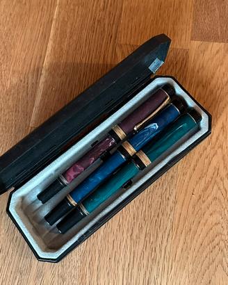 3 penne stilografiche vintage