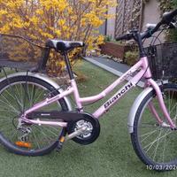 Bicicletta bianchi ruota 24'