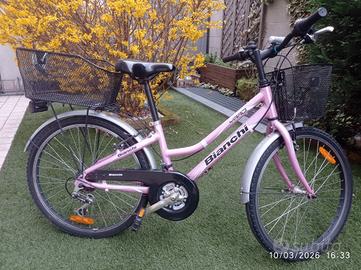 Bicicletta bianchi ruota 24'