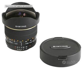 Fisheye Samyang 8mm f/3.5 Asph. IF MC SLT  olympus