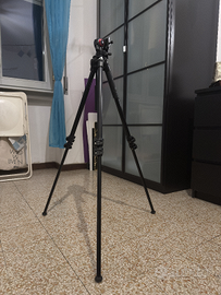 Cavalletto Manfrotto per foto e video