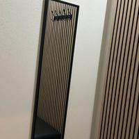 Specchio profilo nero