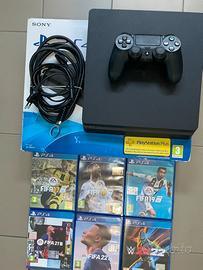 PS4 slim 500GB con scatola