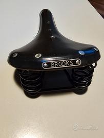 Sella Brooks Champion Flyer in cuoio nero