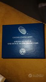 moneta di argento americana
